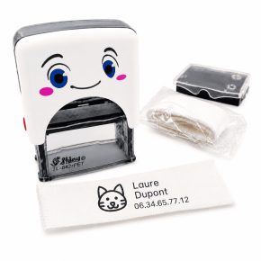 Kit tampon textile Shiny TL-842rPET "chat"