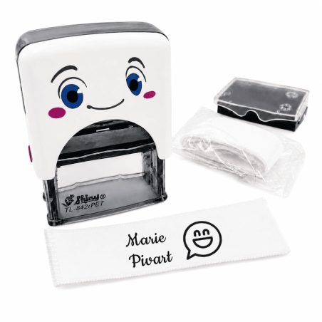 Kit tampon textile Shiny TL-842rPET "smiley"