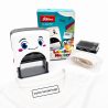 Kit tampon textile personnalisé Shiny TL-842rPET - 38x14mm