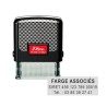 Tampon personnalisé - Shiny Printer S-852 - 3 lignes max - 38x14 mm