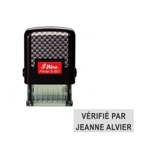 Tampon personnalisé - Shiny Printer S-851 - 1 ligne max - 26x10 mm
