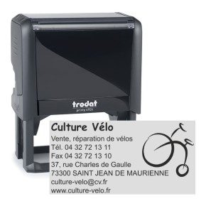Tampon Trodat Printy 4926 - 8 Lignes personnalisables - 75X38