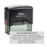 Tampon personnalisé - Shiny éco R-PET-845
