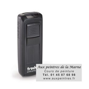 Tampon Trodat Pocket Printy 9512 - 5 lignes - 47x18 mm