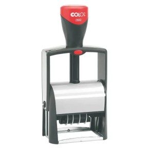 Tampon dateur Colop Classic Line 2660 - 5 lignes max. - 58x37 mm