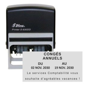 Tampon Dateur Shiny S830DD