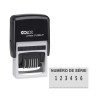 Tampon numéroteur Colop S226P - 6 bandes - 1+1 lignes - 45x24mm