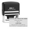Tampon dateur Colop Printer 60 - 3+2 lignes - 76x37 mm