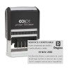 Tampon dateur Colop Printer 55 - 3+3 lignes - 60x40 mm
