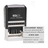 Tampon dateur Colop Printer 54 - 3+3 lignes - 50x40 mm