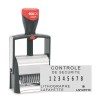 Tampon dateur Colop Classic Line 2008P - 2+2 lignes - 58x30 mm