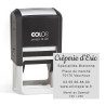 Tampon Colop Printer Line Q43 - 8 lignes max. - 43x43 mm