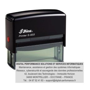 Tampon personnalisé - Shiny S-833