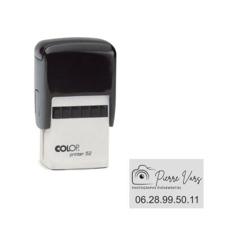 Tampon Colop Printer Line 52 - 2 lignes max. - 30x20 mm
