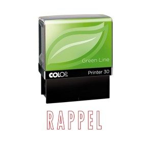 Tampon formule RAPPEL