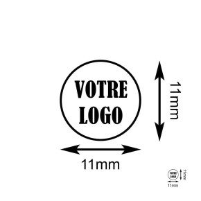 empreinte tampon personnalisé shiny S-510 12x12mm pour carte de fidélité
