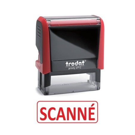 Tampon SCANNÉ Trodat XPrint Rouge