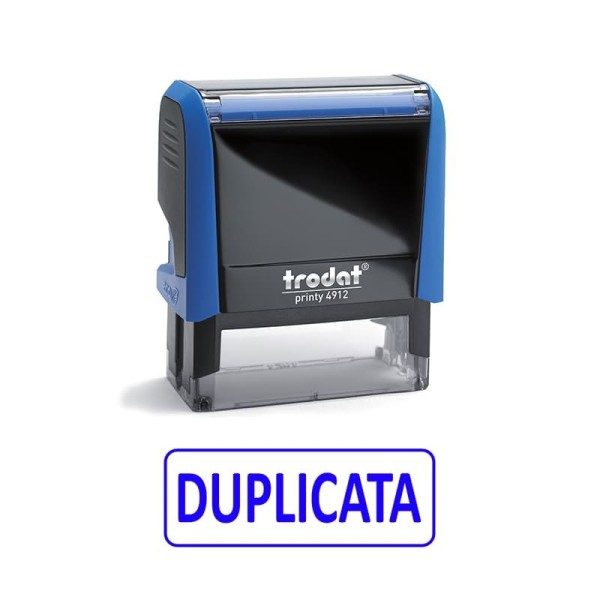 Tampon DUPLICATA Trodat XPrint Bleu