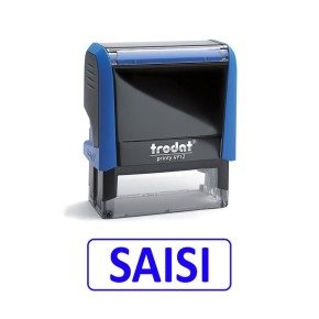 Tampon SAISI Trodat XPrint Bleu