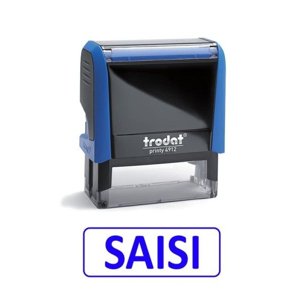 Tampon SAISI Trodat XPrint Bleu