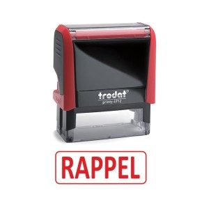 Tampon RAPPEL Trodat XPrint Rouge