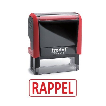 Tampon RAPPEL Trodat XPrint Rouge