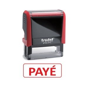 Tampon PAYE Trodat XPrint Rouge