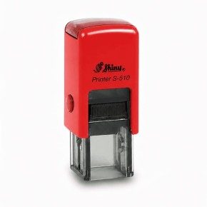 Tampon carré personnalisé Shiny S-510 - 3 lignes max - 12x12 mm