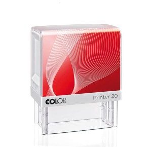 Tampon Colop Printer 20 - 3 lignes max. - 38x14 mm