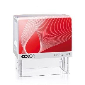Tampon Colop Printer 40 - 6 lignes max. - 59x23 mm