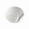 copie de Etiquettes autocollantes 41mm⌀ pour pince à gaufrer - Argent