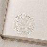 Pince à gaufrer personnalisée ex-libris bibliothèque