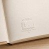 Pince à gaufrer personnalisée ex-libris livre ancien