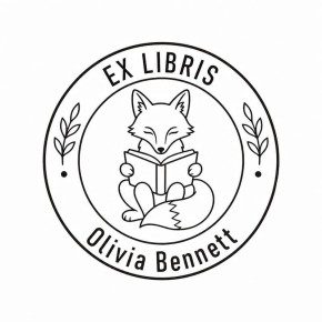Pince à gaufrer personnalisée ex-libris renard