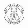 Pince à gaufrer personnalisée ex-libris renard
