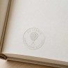 Pince à gaufrer personnalisée ex-libris montgolfière