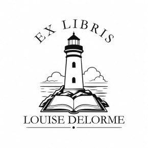 Pince à gaufrer personnalisée ex-libris phare
