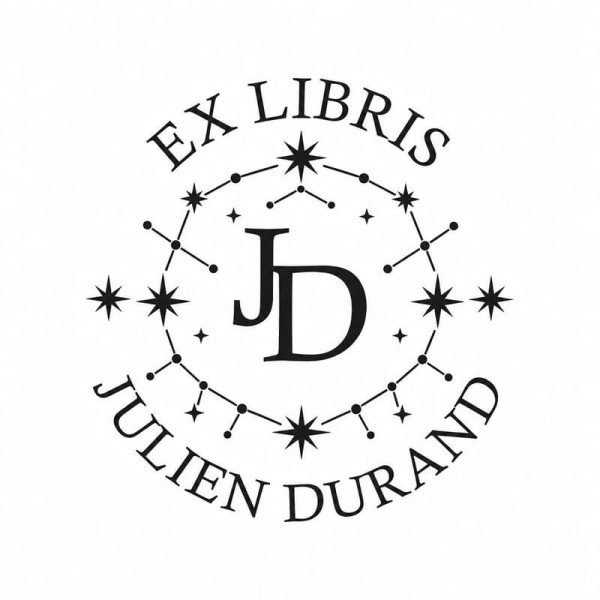 Pince à gaufrer personnalisée ex-libris constellation