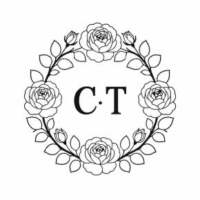Pince à gaufrer mariage personnalisée couronne de roses