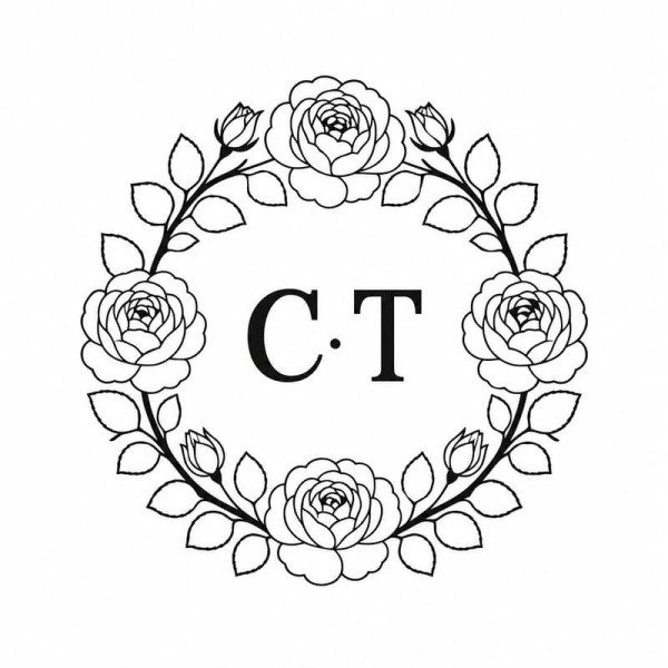 Pince à gaufrer mariage personnalisée couronne de roses