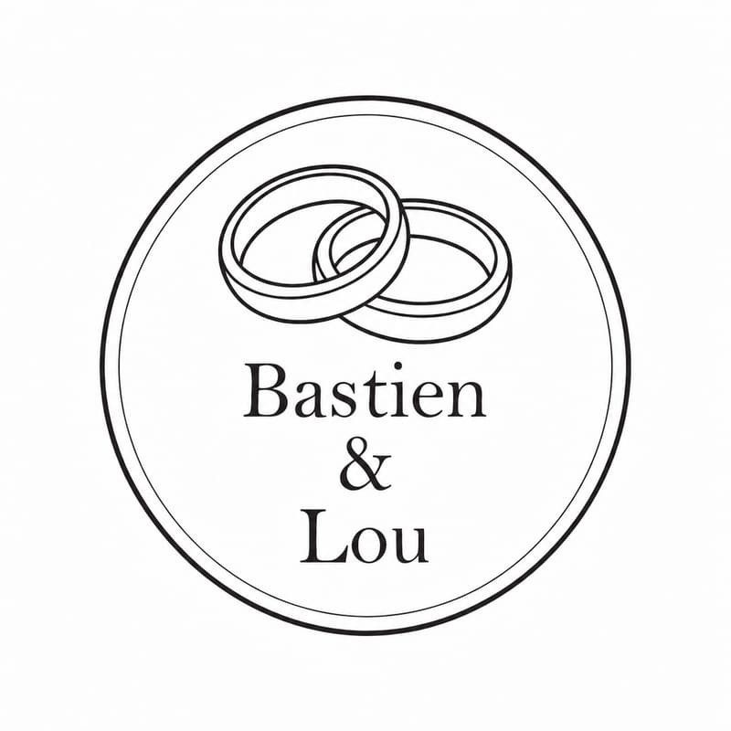 Pince à gaufrer mariage personnalisée alliances