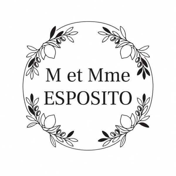Pince à gaufrer mariage personnalisée citronnier
