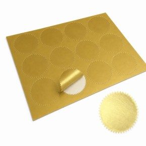 Pince à gaufrer personnalisée 2 en 1 Shiny EM avec tampon et encreur